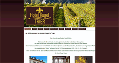 Desktop Screenshot of hotelkugel.de